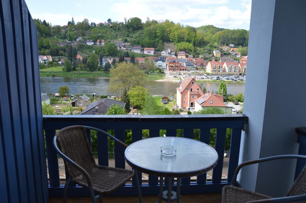 Haus Abendsonne Appartement Stadt Wehlen Buitenkant foto