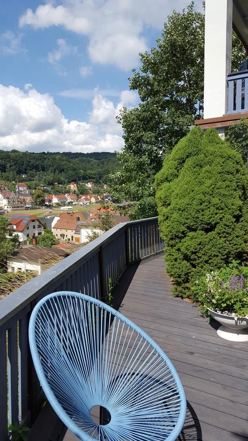 Haus Abendsonne Appartement Stadt Wehlen Buitenkant foto
